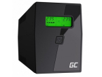 Green Cell UPS02 Liini-interaktiivne 0,8 kVA 480 W UPS 2 AC-pistikuga