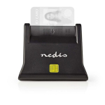 Nedis CRDRU2SM3BK ID-kaardi lugeja
