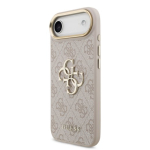 Guess PU nahast 4G metalllogoga ja kuldse raamiga &uuml;mbris iPhone Air jaoks / Roosa