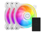 Cooler Master MasterFan MF120 HALO&sup2; F&auml;nnikomplekt 3-pack Valge 120 mm