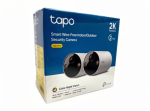 TP-Link Tapo C410 2-pakk V&auml;liv&otilde;rgu j&auml;relevalvekamera 2304 x 1296