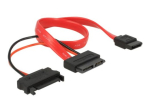 DeLOCK Serial ATA kaabel Punane 30cm