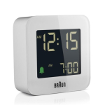 Braun BC08 digitaalne &auml;ratuskell valge
