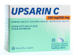 UPSARIN C KIHISEV TBL 330MG+200MG N20