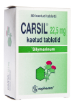 CARSIL KAETUD TBL 22,5MG N80