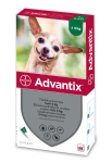 ADVANTIX T&Auml;PILAHUS 500MG+100MG/ML 0,4ML N4 (<4KG)