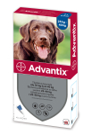 ADVANTIX T&Auml;PILAHUS 500MG+100MG/ML 4,0ML N4 (>25-40KG)