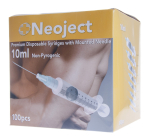 S&Uuml;STAL N&Otilde;ELAGA NEOJECT 10ML 3 OSALINE (22G) N100 /SLIP TIP/