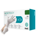 KINDAD MICRO-TOUCH NITRILE WHITE PF PROTS XS N150
