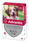 ADVANTIX T&Auml;PILAHUS 500MG+100MG/ML 2,5ML N1 (>10-25KG)