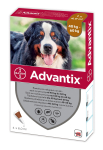 ADVANTIX T&Auml;PILAHUS 500MG+100MG/ML 6,0ML N4 (>40-60KG)