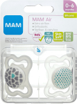 MAM AIR SILICONE SILIKOONLUTID 0-6KUUD N2