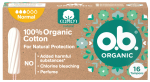 O.B. H&Uuml;G TAMPOONID ORGANIC NORMAL N16