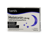 BERTILS MELATONIN 1,9 MG VALERIANA&PASSIFLORA N30