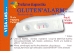 VEDALAB KIIRTEST GLUTEENITALUMATUSE TUVASTAMISEKS N1