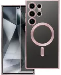 Electro Mag telefoni &uuml;mbris MagSafe toega Samsung Galaxy S25 Edge (S937) roosa