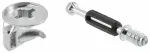 Ekstsentrik + &uuml;henduskruvi 6.3x35 mm (4 tk/pakendis)
