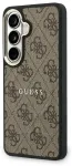 Guess PU Leather 4G Gold Frame telefoni &uuml;mbris ja Samsung Galaxy S26 (S942) pruun