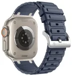 Forcell F-Design FA06 nutikella rihm Apple Watch (42/44/45/49 mm) jaoks | silikoonist | sinine
