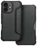 RAZOR raamatut&uuml;&uuml;pi telefoni &uuml;mbris iPhone 16 Plus roheline
