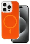 Glossy telefoni &uuml;mbris MagSafe toega iPhone 14 Pro oranž