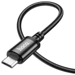 Hoco X89 andmeedastus- ja laadimiskaabel | USB-A kuni Micro USB | 12W | 2m | must