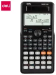 Koolikalkulaator DELI D82ES 252 funktsiooni, must