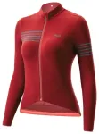 Rockbros YPW065 TVI Women's Long Sleeve Cycling Jersey Fall/Winter S - Red