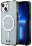 &Uuml;mbris BMW BMHMP14MHCRS iPhone 14 Plus 6.7" l&auml;bipaistev k&otilde;va korpus Silver Ring MagSafe