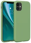 Etteri silikoonist telefonikorpus iPhone 11 jaoks, heleroheline