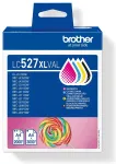 Tindikassettide komplekt Brother LC527XLVAL must, ts&uuml;aan, magenta, kollane