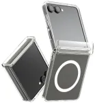 Case Araree Duple 360 M MagSafe Qi2 for Samsung Galaxy Z Flip7 transparent