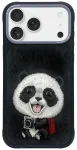 Nimmy Big Eyed Pet 2.0 Panda telefoni&uuml;mbris, sobib iPhone 17 Pro, must