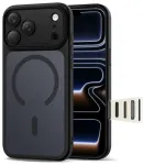 TECH-PROTECT MAGPEAK CC MagSafe toega nutitelefoni &uuml;mbris Apple iPhone 17 Pro Max matt must