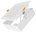 MALAGA LED panelė, kvadratinė, universali 9W 85lm/W CRI80+ CCT Eurolight