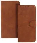 WONDER COMMON universaalne raamatukujuline &uuml;mbris (SIZE L) Iphone 6 Plus/7 Plus/8 Plus/Xs Max/11 Pro Max/Samsung S20 FE/S21 FE/S10 Plus/A10/A32/A54/Xiaomi 12 Lite/Huawei P30 Pro jaoks, pruun