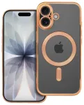 Electro Mag telefoni &uuml;mbris MagSafe toega iPhone 17 kuldne