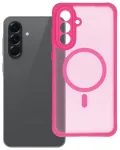 Full Matte Mag Cover telefoni &uuml;mbris MagSafe toega Samsung Galaxy A56 (A566) roosa