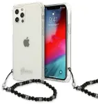 Guess GUHCP12MKPSBK iPhone 12|12 Pro 6,1" L&auml;bipaistev k&otilde;va &uuml;mbris Black Pearl