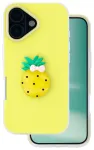 Fruit 2in1 telefoni &uuml;mbris iPhone 16 kollane