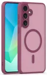 Mag Matt telefoni &uuml;mbris MagSafe toega Samsung Galaxy S24 (S921) | S25 (S931) punane