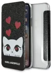 Karl Lagerfeld KLFLBKPXVDCBK iPhone X|XS must raamatukujuline &uuml;mbris Valentine