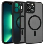 Full Matte Mag telefoni &uuml;mbris MagSafe toega iPhone 13 Pro Max must