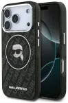 Karl Lagerfeld IML Karl Head Logo telefoni&uuml;mbris MagSafe toega, sobib iPhone 17 Pro, must