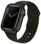 UNIQ Legion nutikella &uuml;mbris Apple Watch Series 7/8/9/SE2 (45 mm) jaoks | sisseehitatud klaasiga | roheline