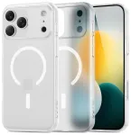 TECH-PROTECT MAGSLIM telefoni&uuml;mbris iPhone 17 Pro Max jaoks, valge