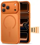TECH-PROTECT MAGPEAK CC MagSafe toega nutitelefoni &uuml;mbris Apple iPhone 17 Pro Max oranžne