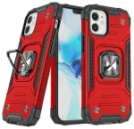 Wozinsky Ring Armor telefoni &uuml;mbris alusega aluse ja iPhone 14 punane