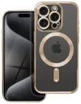 Electro Mag telefoni &uuml;mbris MagSafe toega iPhone 15 Pro kuldne