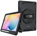 4smarts Rugged Case Grip tahvelarvuti &uuml;mbris Galaxy Tab S6 Lite 2020 must